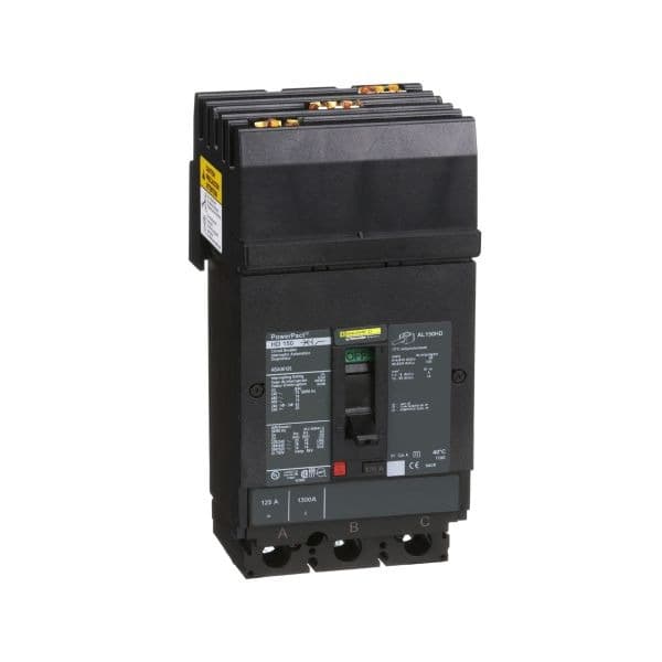 Square D Interruptor termomagnético Square D HDA36125 — 125 A, 3P, 600 V (PowerPact H-Frame)