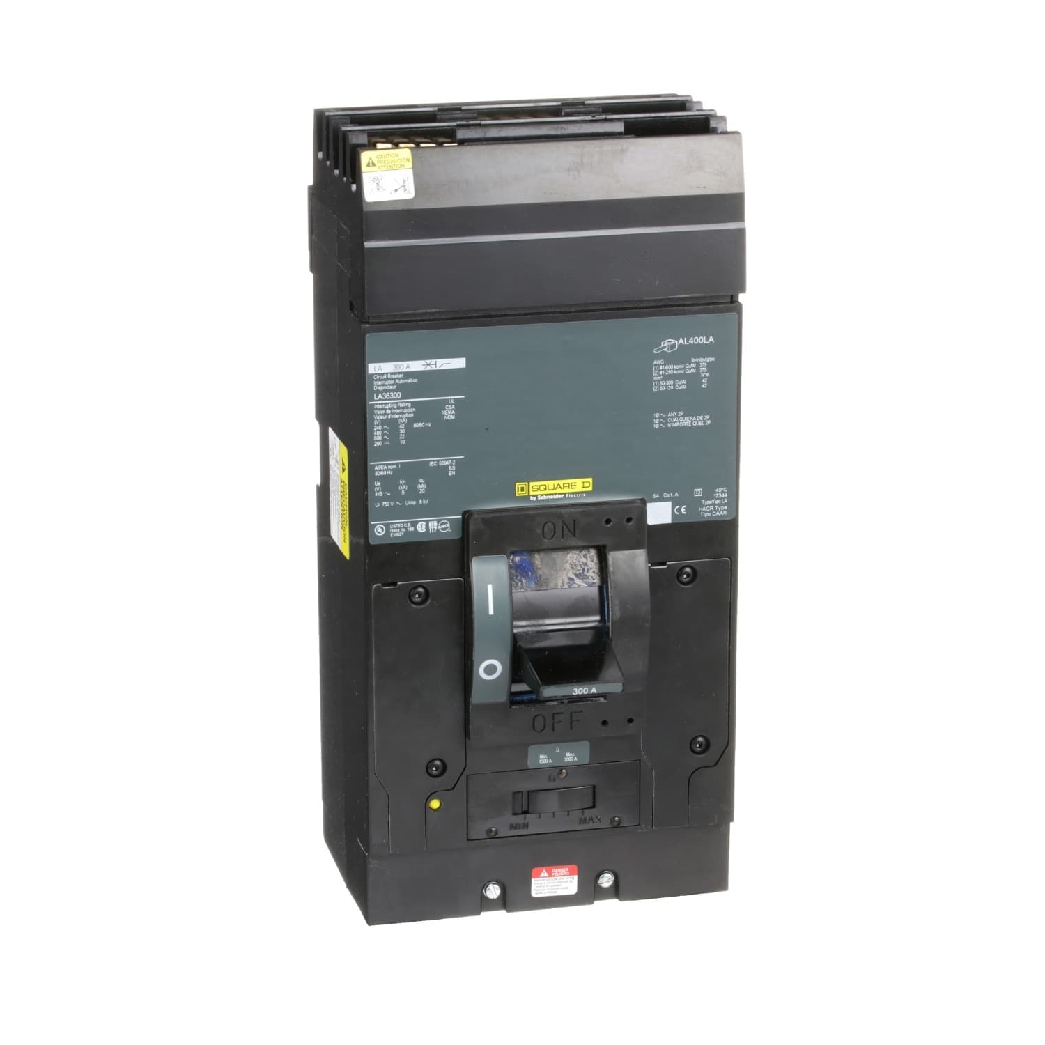 Square D Interruptor termomagnético Square D LA36250 — 250 A, 3P, 600 V (I-Line LA)