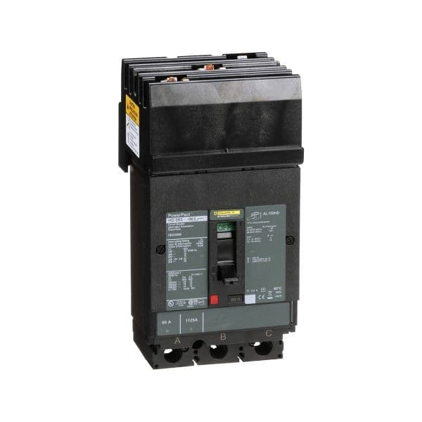Square D Interruptor termomagnético Square D HDA36060 — 60 A, 3P, 600 V (PowerPact H-Frame)
