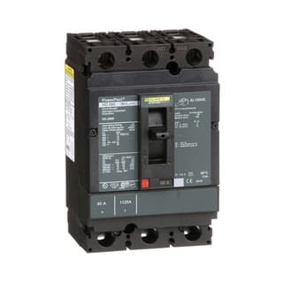 Square D Interruptor termomagnético Square D HDL36060 — 60 A, 3P, 600 V (PowerPact H-Frame)